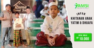 Infak Khitanan Anak Yatim dan Dhuafa